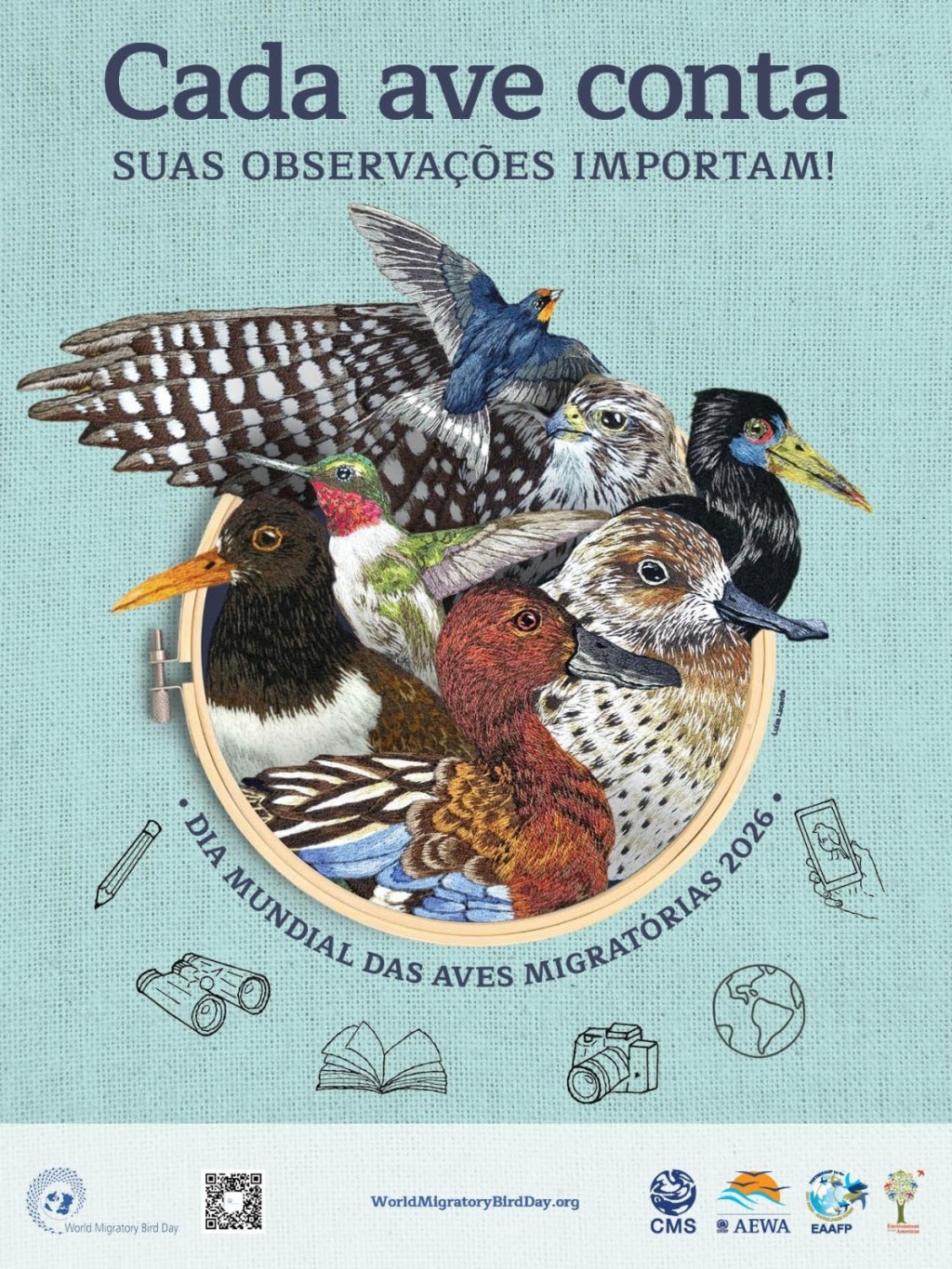 Está chegando o Dia Mundial das Aves Migratórias&nbsp;2026